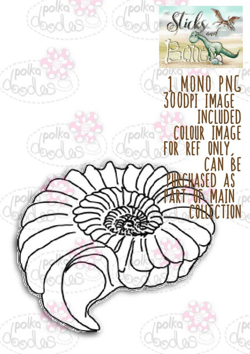 Sticks & Bones - Fossil/Anemone - Digital CRAFT Download