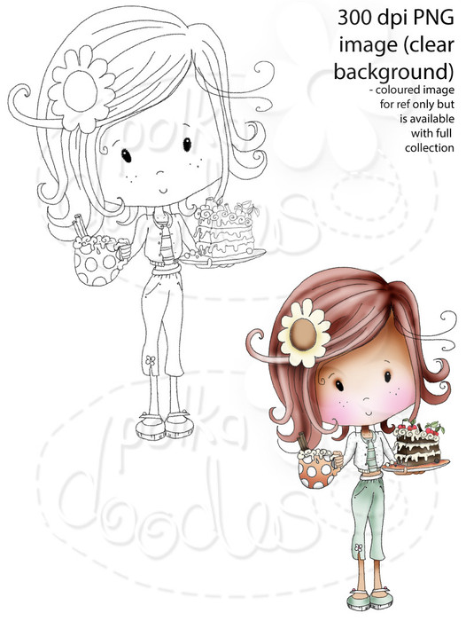 Winnie Sugar Sprinkles Springtime - Let's have cake and chocolate!