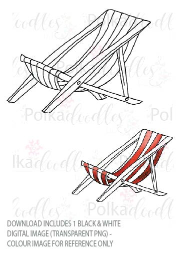 Winnie Starfish/Sandcastles - Deckchair DOWNLOAD
