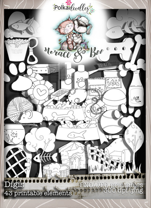 Digi Bundle - Horace & Boo download printable bundle