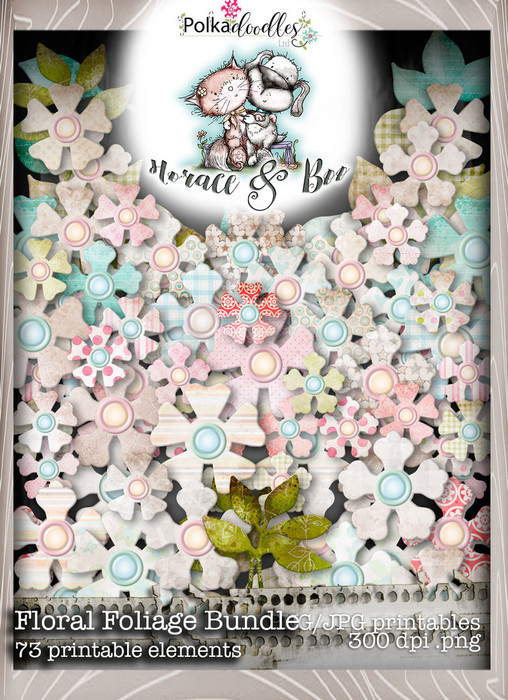 Floral Foliage - Horace & Boo download printable bundle