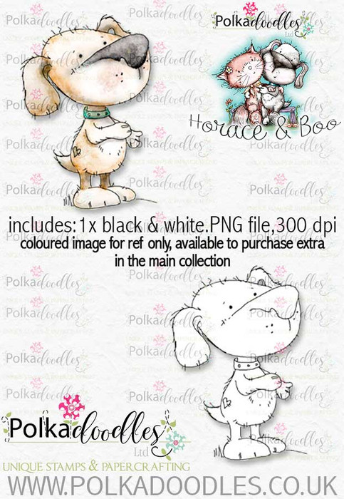 Horace - Horace & Boo download printable stamp