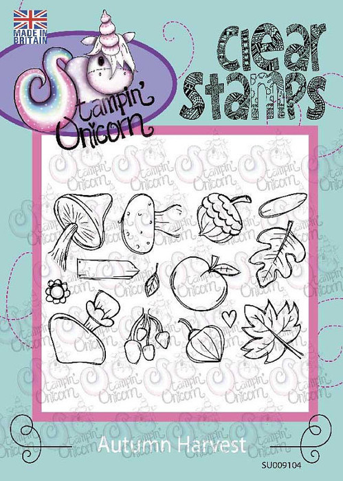 Harvest- Clear Stamp Set by Stampin Unicorn