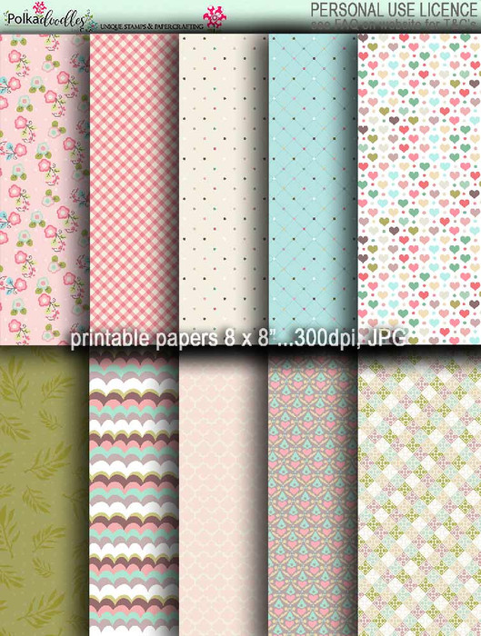 Winnie Celebrations 2... Papers 1 - digi scrap kit download digital paper printables. High quality 300dpi.