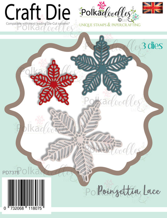 Poinsettia Lace - Craft cutting die