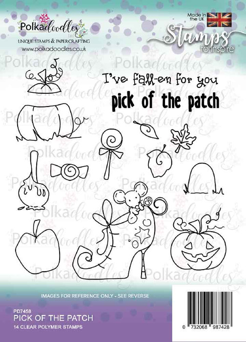 Pick of the Patch - Halloween clear stamp set
