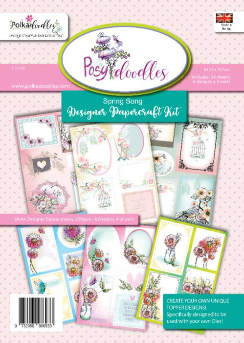 Spring Song A4 Paper Topper Collection