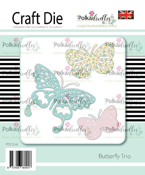Butterfly Trio - 3 craft cutting dies