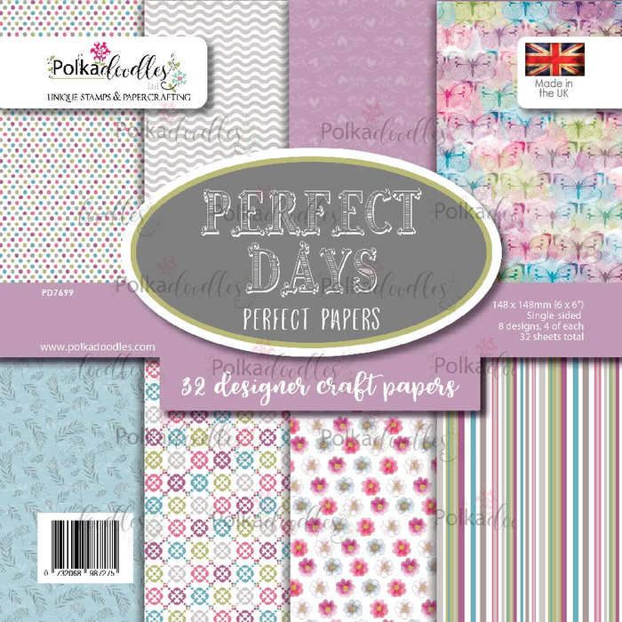Perfect Days 6 x 6" craft paper pack