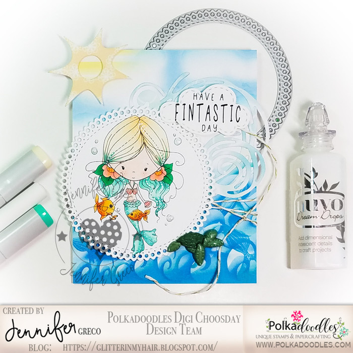 Mermazing papers - digital stamp download