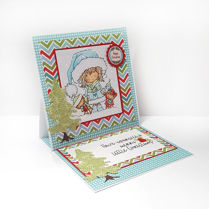 Delivery Time - Winnie Christmas Wishes digi scrap printable download