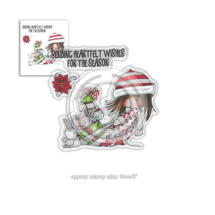 Heartfelt Wishes -  Winnie Winter Wishes - CLEAR POLYMER STAMP