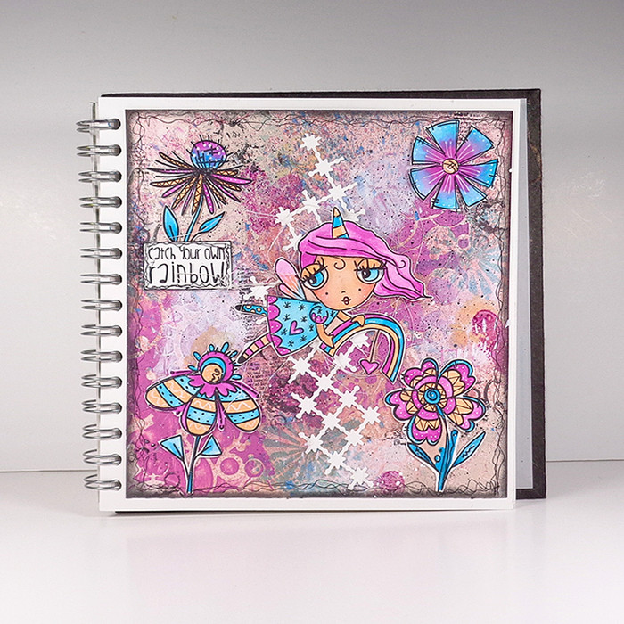 Weirdre Catch your own Rainbow -  Clear Polymer stamp set
