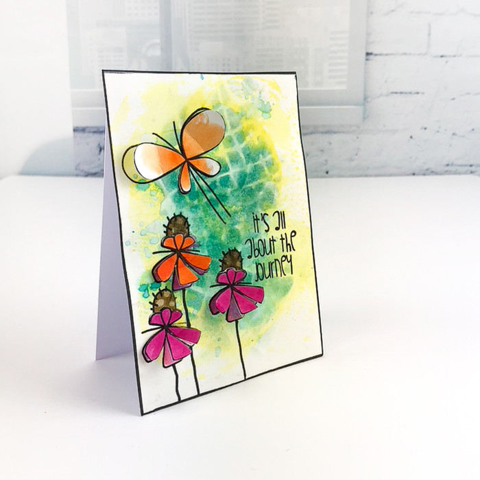Reach High -  Clear Polymer stamp set