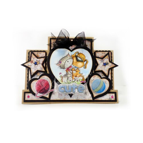 Horace & Boo Great Friends - clear Stamp set