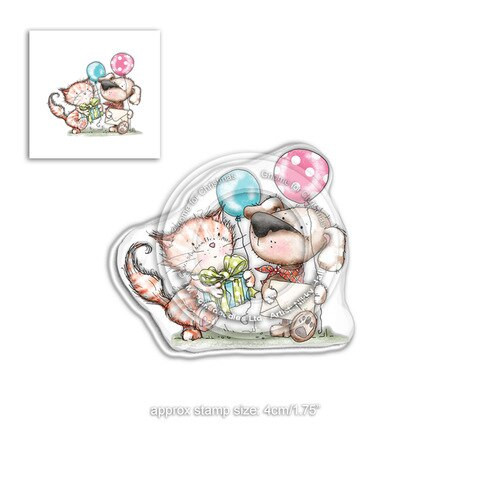 Horace & Boo Invitation - clear Stamp set