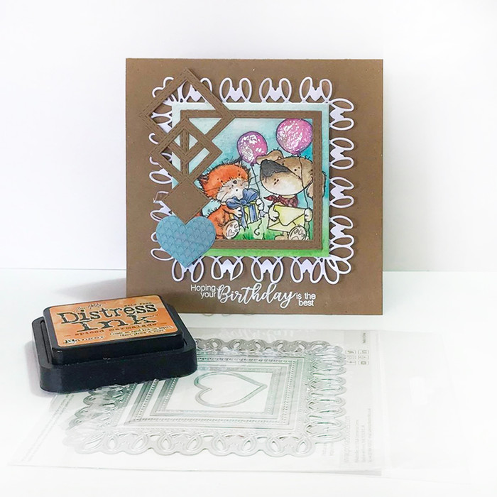 Horace & Boo Invitation - clear Stamp set