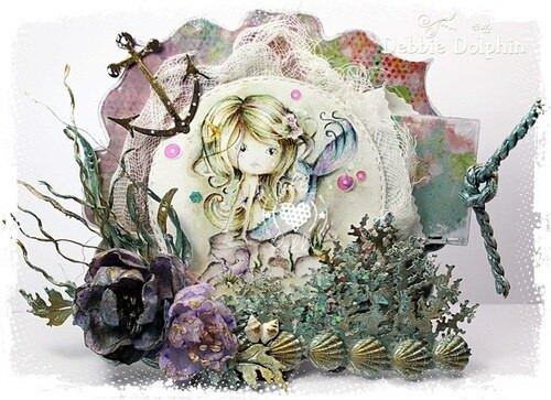 HELLO THERE - MERIBELLE Mermaid Clear Stamp