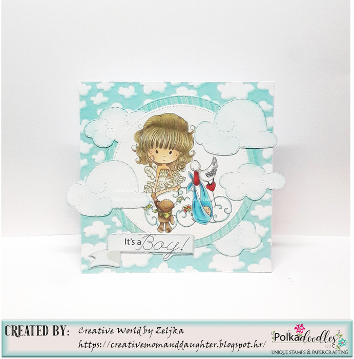 Winnie Clear Stamp - New Baby