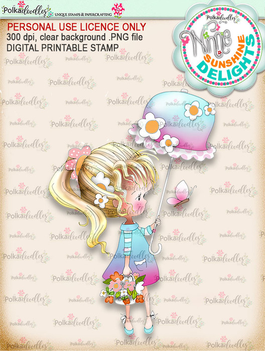 Sunshine Delight (COLOUR) - Winnie Sunshine Delights digi scrap printable download