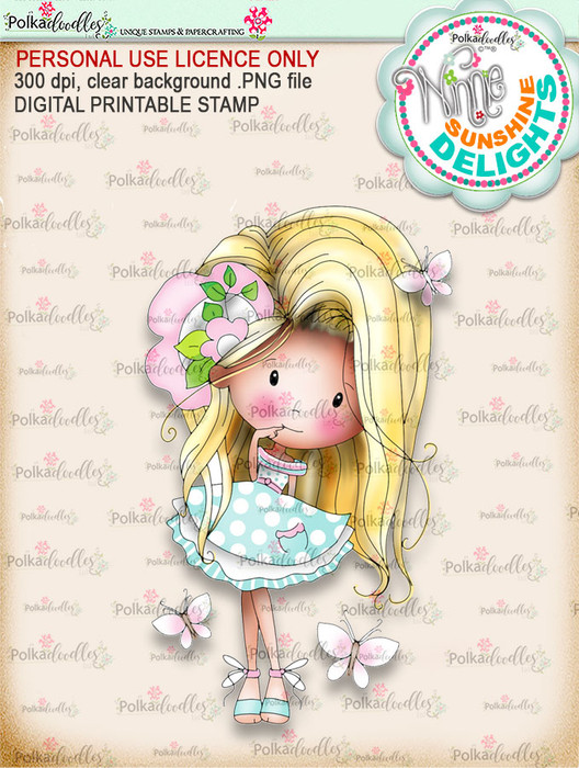 Sunshine Delight Cheeky (COLOUR) - Winnie Sunshine Delights digi scrap printable download