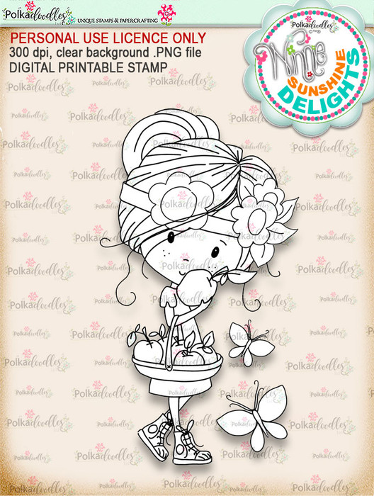 Sunshine Delight Delicious - Winnie Sunshine Delights digi scrap printable download