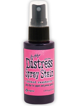 Tim Holtz Distress Stain Spray ink - Picked Raspberry