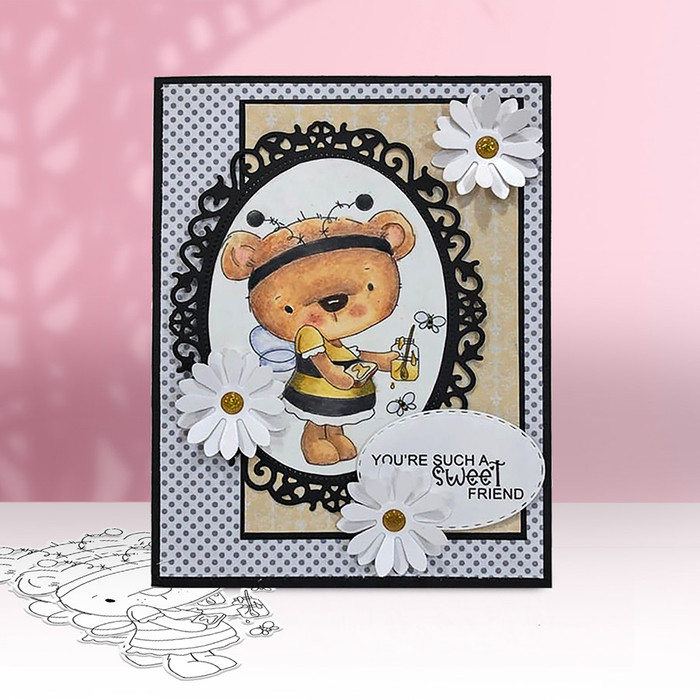 Too Cute Agnes & Bella digi stamp & SVG/DXF Cutting File bundle