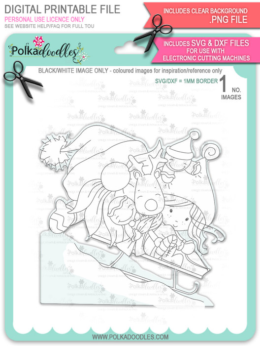Hang on - Winnie North Pole download including SVG file