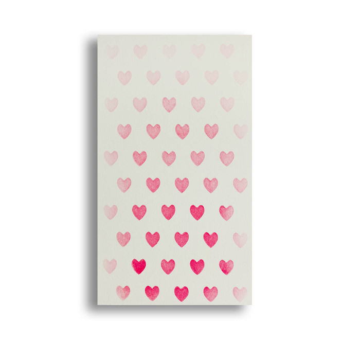 Love Heart stencil 4 X 8"