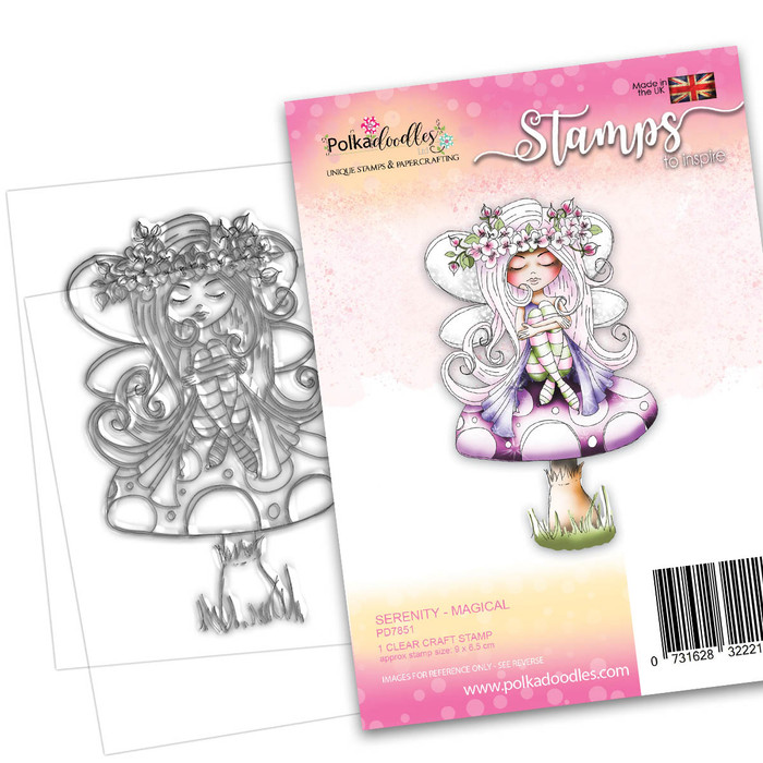 SERENITY Magical - CLEAR POLYMER STAMP (PD7851)