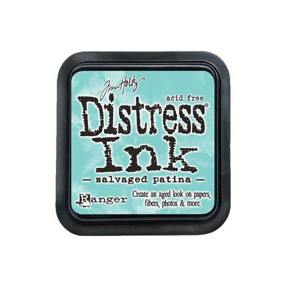 Salvaged Patina Distress Inkpad 3 x 3" - Tim Holtz