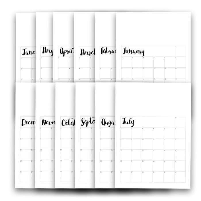 PD8734 DIY Calendar pack