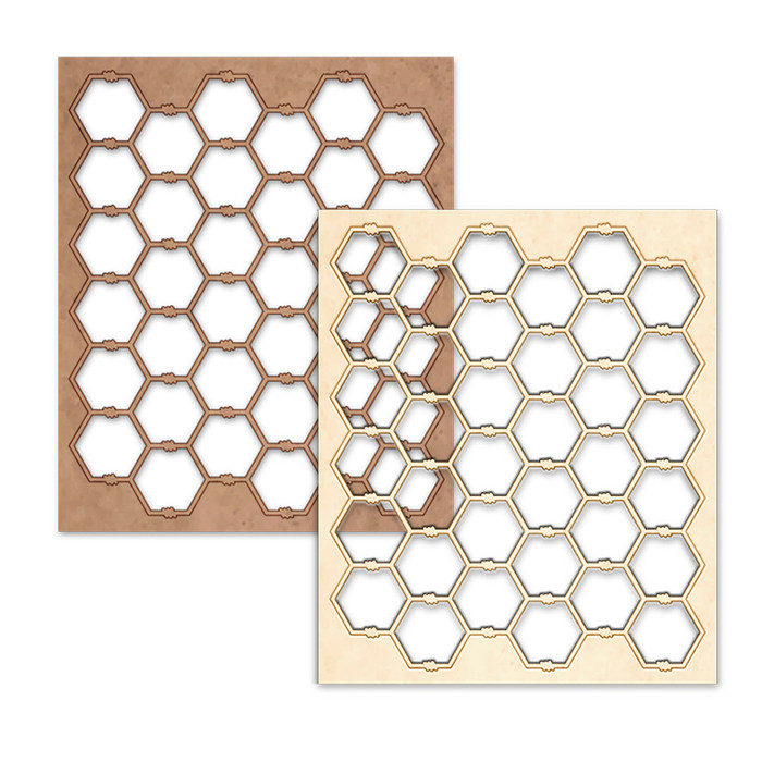 Chicken wire texture sheets, mdf and chipboard craft embellishment pack. Chipboard wood craft set – wooden blanks shapes craft kit to decorate.