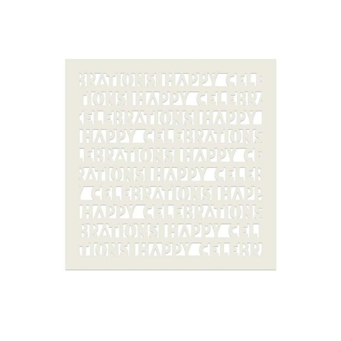 Happy Celebrations Emboss-ink Layering stencil set