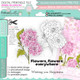 Dahlia Flower 1 - printable craft digital stamp download, SVG, papers ...
