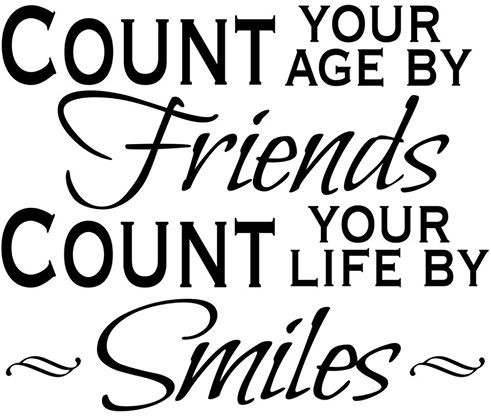 Count Friends - printable Digital Stamp free download