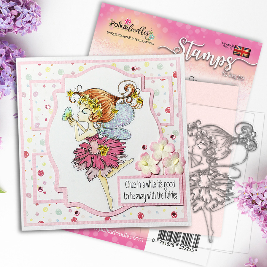 Serenity Fairy Wishes - Big Kahuna Digital Crafts, digital Stamp card making printable downloads.