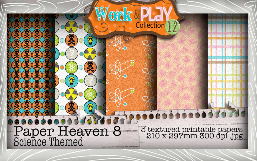 Work & Play 12 Download Collection Big Kahuna bundle - Printable Crafting Digital Stamp Craft Scrapbooking Download
