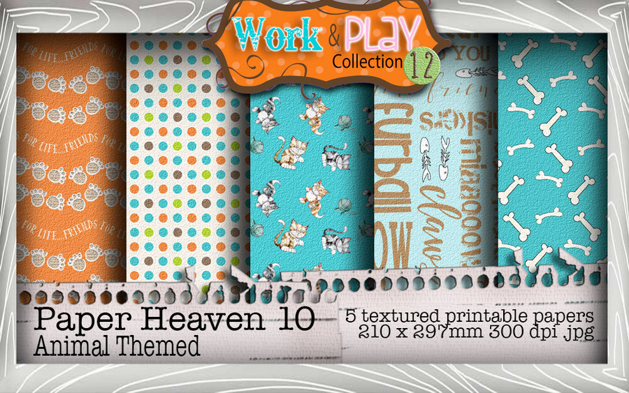 Work & Play 12 Download Collection Big Kahuna bundle - Printable Crafting Digital Stamp Craft Scrapbooking Download