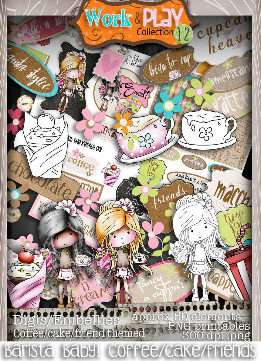 Work & Play 12 Download Collection Big Kahuna bundle - Food section