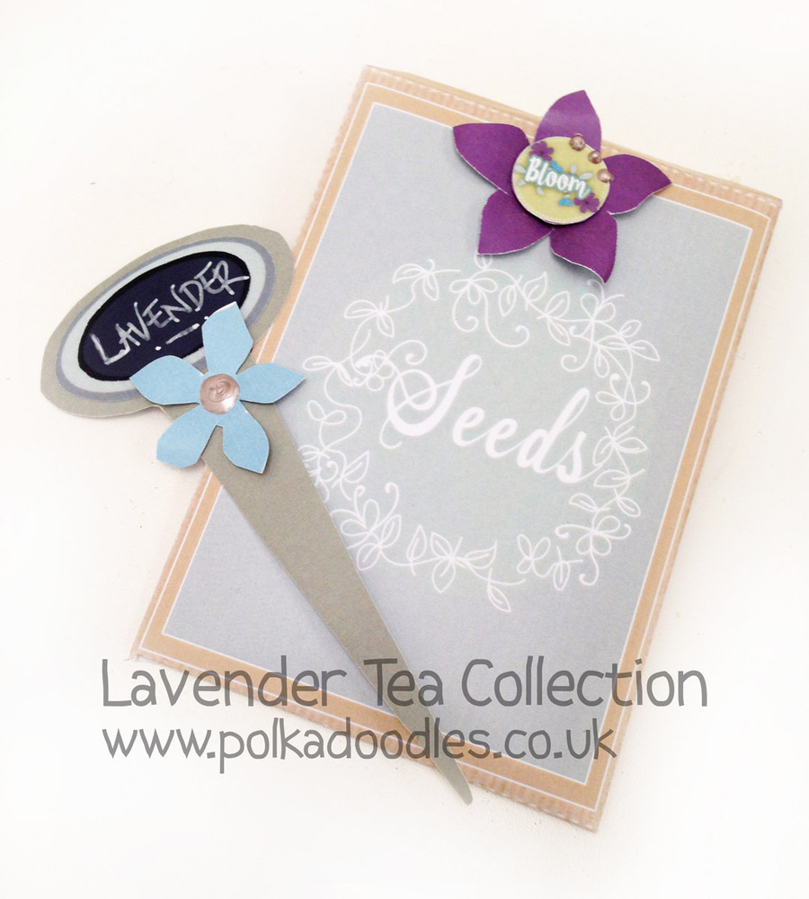 Lavender Tea - Printable Download Collection inc project templates