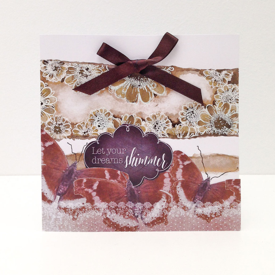 Daisy Days flower botanicals- Stamp ME clear craft card making stamp set