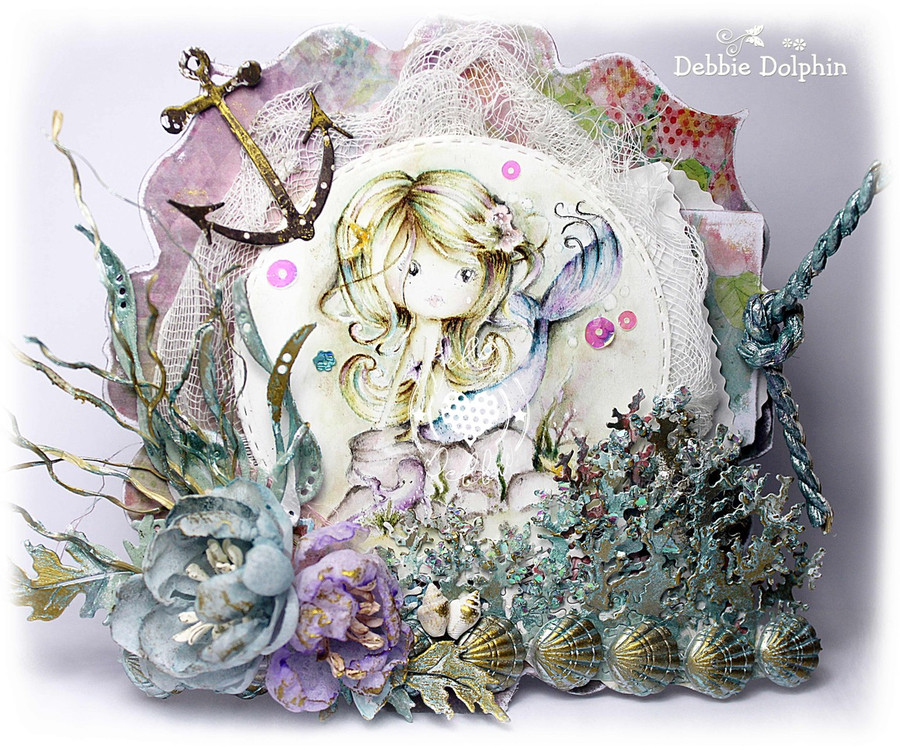 Meribelle Mermaid Swishy Tail 3-for-2 digital craft stamp download