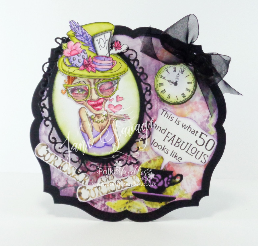 Revolting Kiss - Funny Old Bag Digital Stamp Download