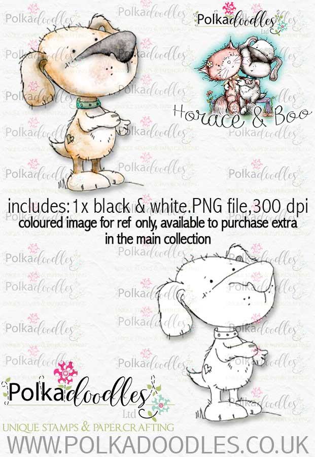 Horace - Horace & Boo download printable stamp