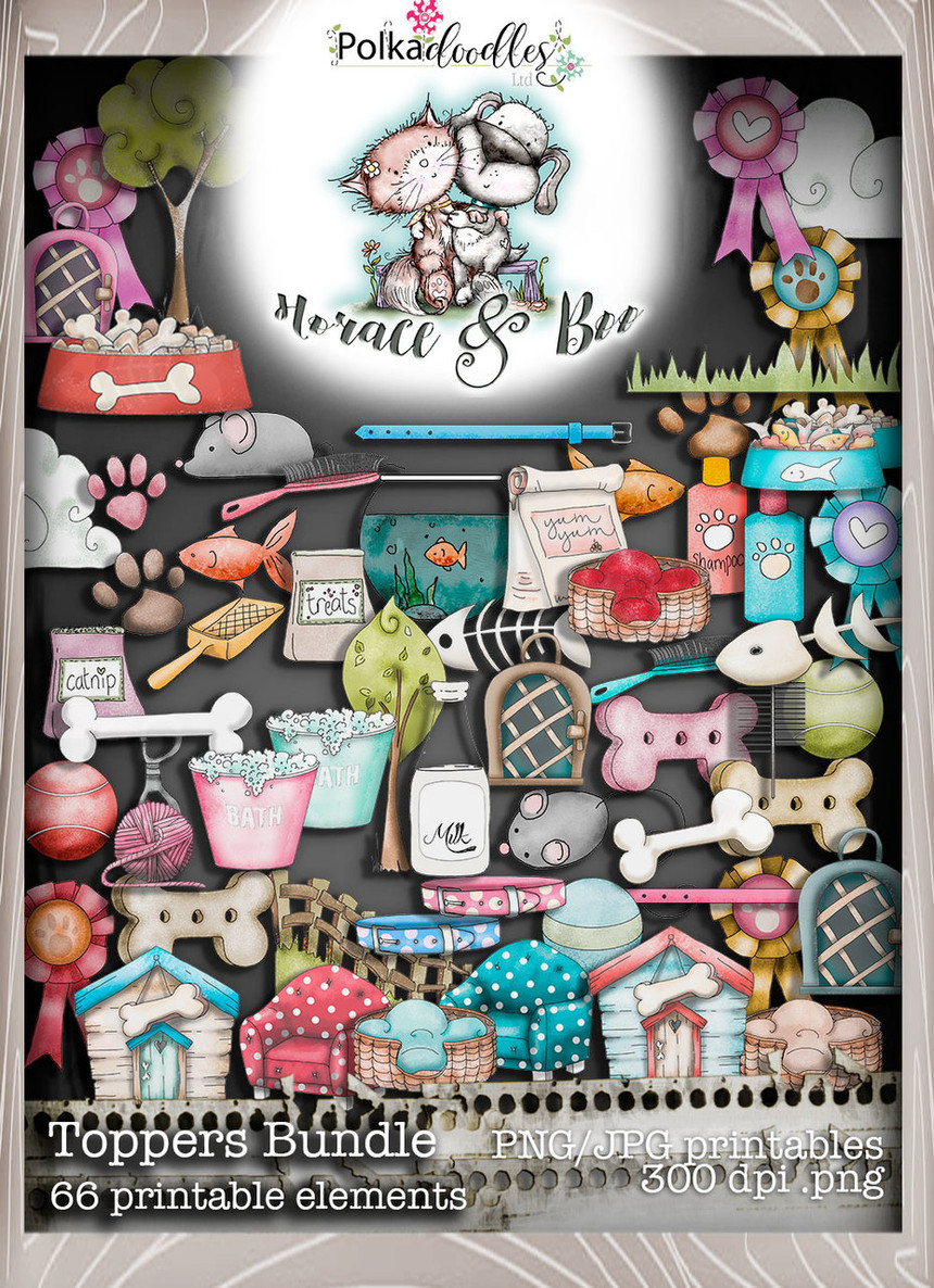 Horace & Boo BIG KAHUNA download printable craft bundle