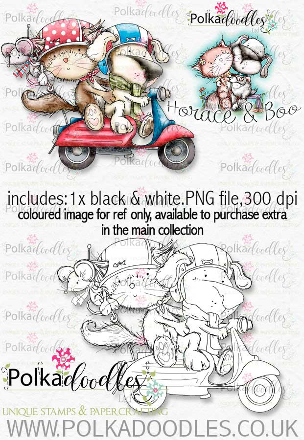 Horace & Boo BIG KAHUNA download printable craft bundle