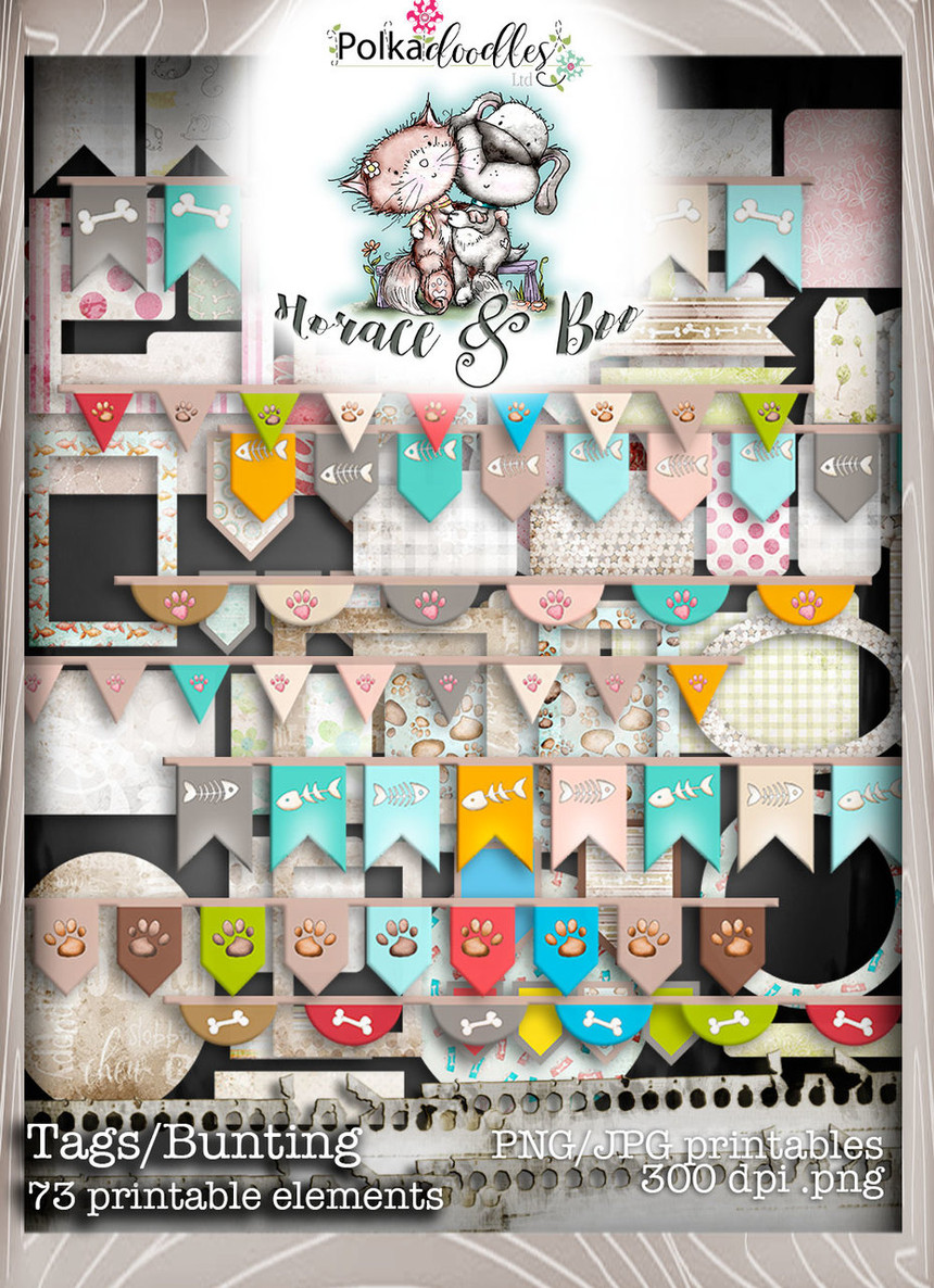 Horace & Boo BIG KAHUNA download printable craft bundle