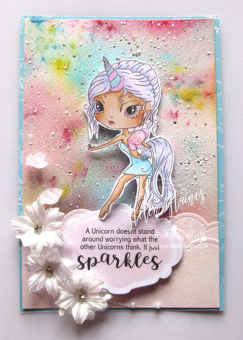 Ula Be a Unicorn- Life Journal craft digi download